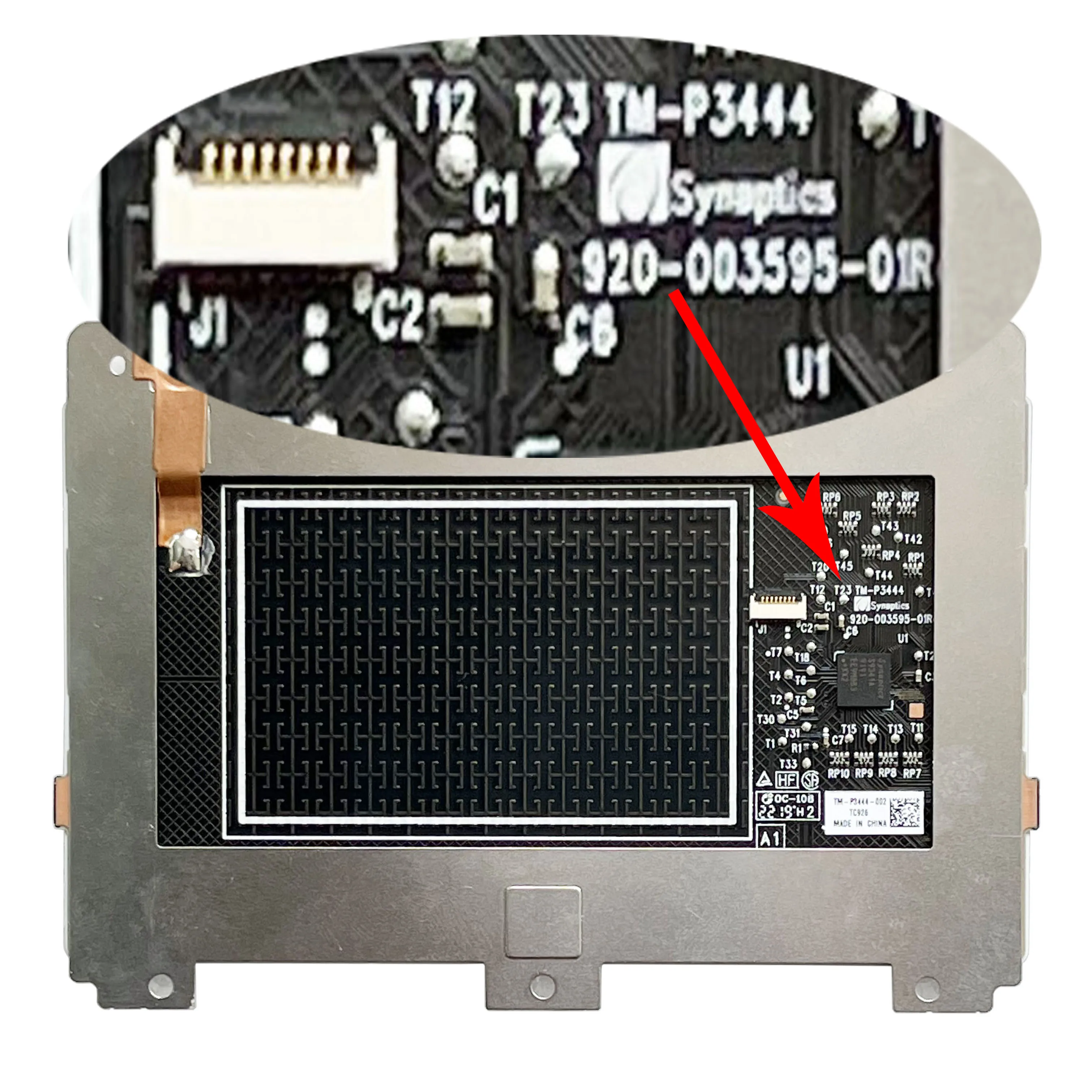 Nouveau pour HP Elitebook X360 1040 G5 G6 ordinateur portable Touchpad souris bouton conseil remplacement Clickpad TM-P3444