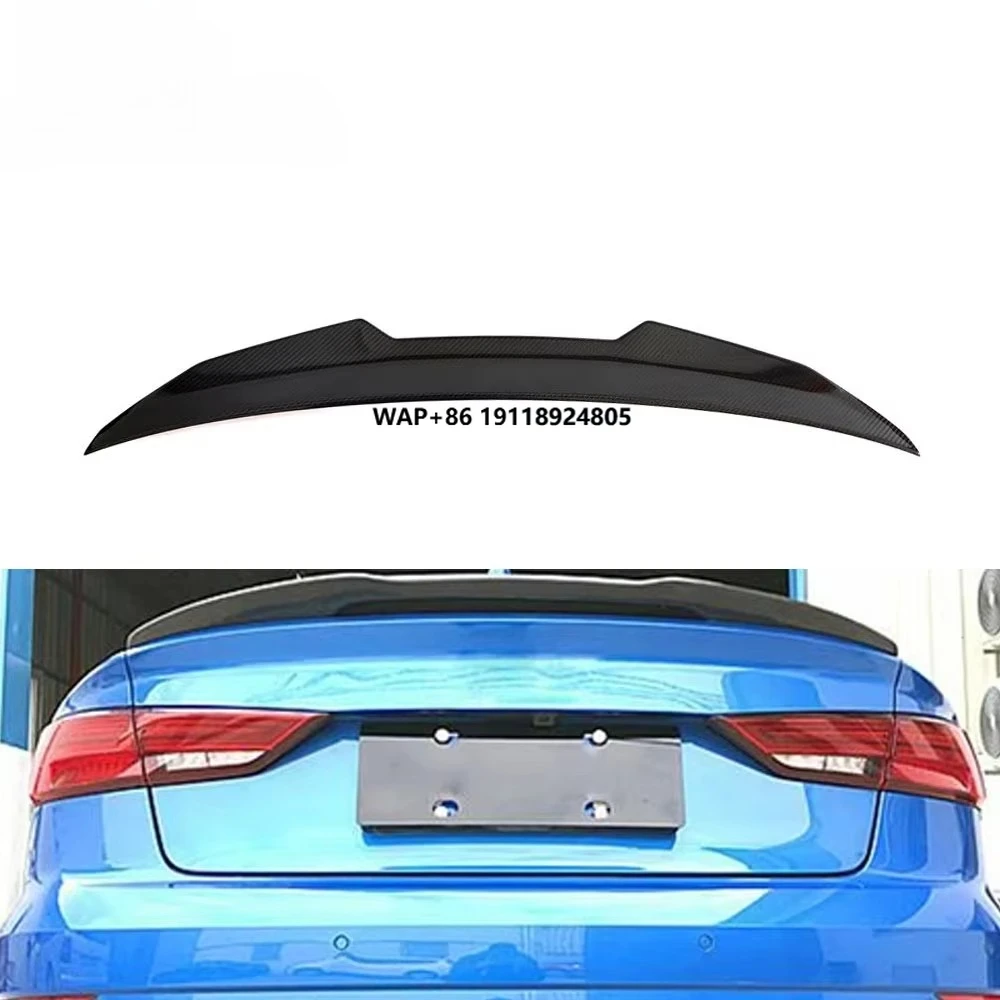 

Top Material Pre-preg Carbon Fiber Rear Trunk Spoiler Wing Spoiler For A3/sline/s3/rs3 Sedan 2013-2020
