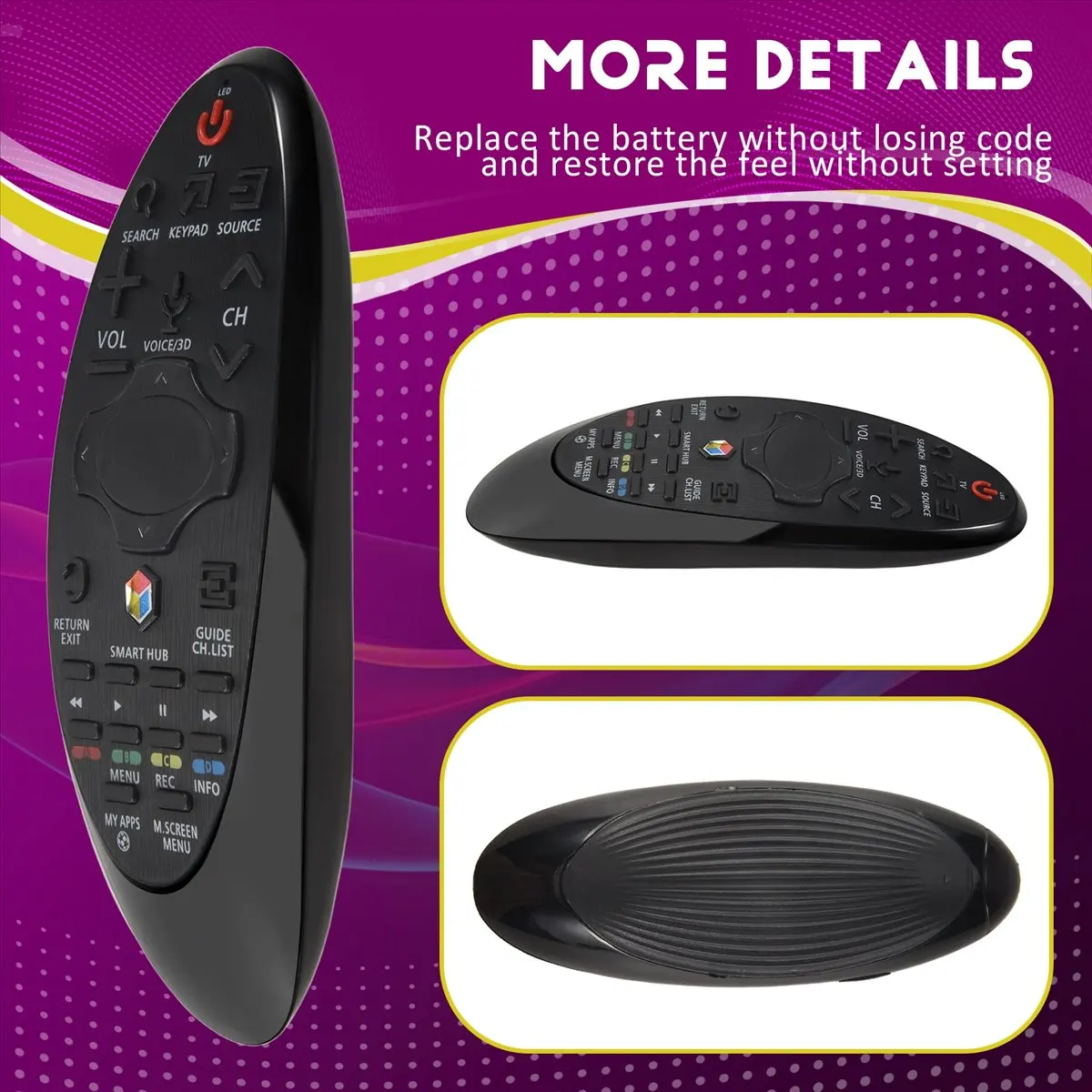Y23A BN59-01181D TV Remote Control for Samsung TV BN59-01181D BN94-07469A 07557A Replacement Remote Control
