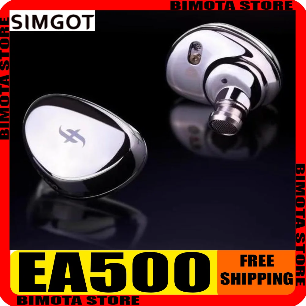 

SIMGET Xingge EA500 In-Ear HiFi Wired Headphones Audiophile Grade High Resolution Game Music Earplugs headset earphones