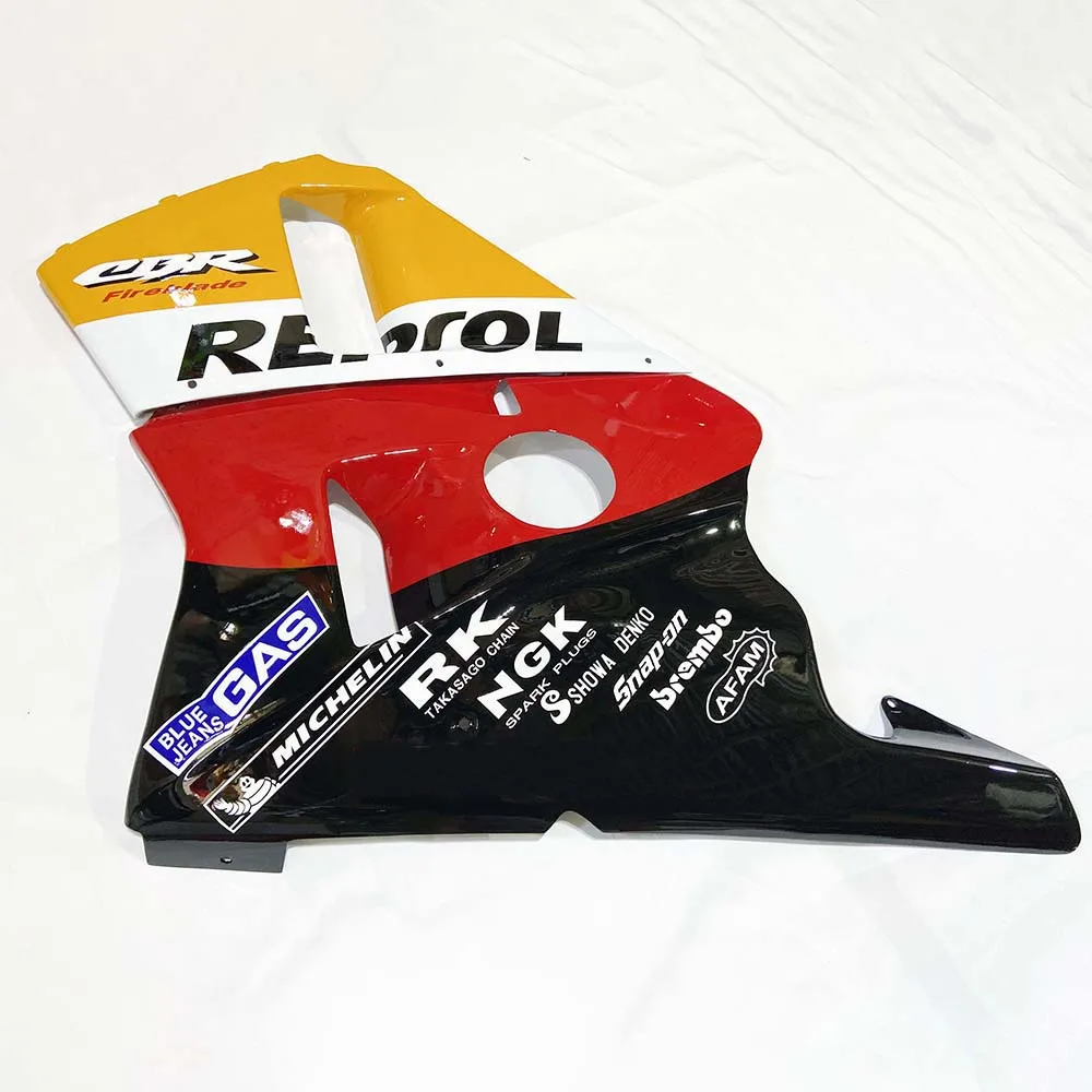 For CBR400RR 1988 1989 Handmade model fairing kit CBR400 NC23 88 89 ABS Repsol Bodywork shell 400rr motorcycle parts