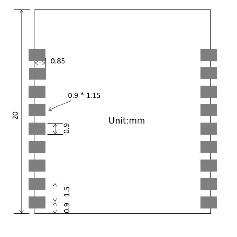 ESP32-C3 Series espressif Chip ESP32-C3-C20 Serial WiFi Module WiFi & Bluetooth Two-in-One Module MINI