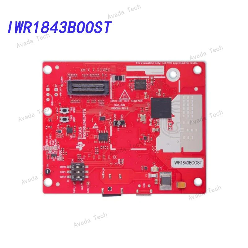 

Avada Tech IWR1843BOOST Single Chip mmWave Sending AWR1843BOOST Development Board