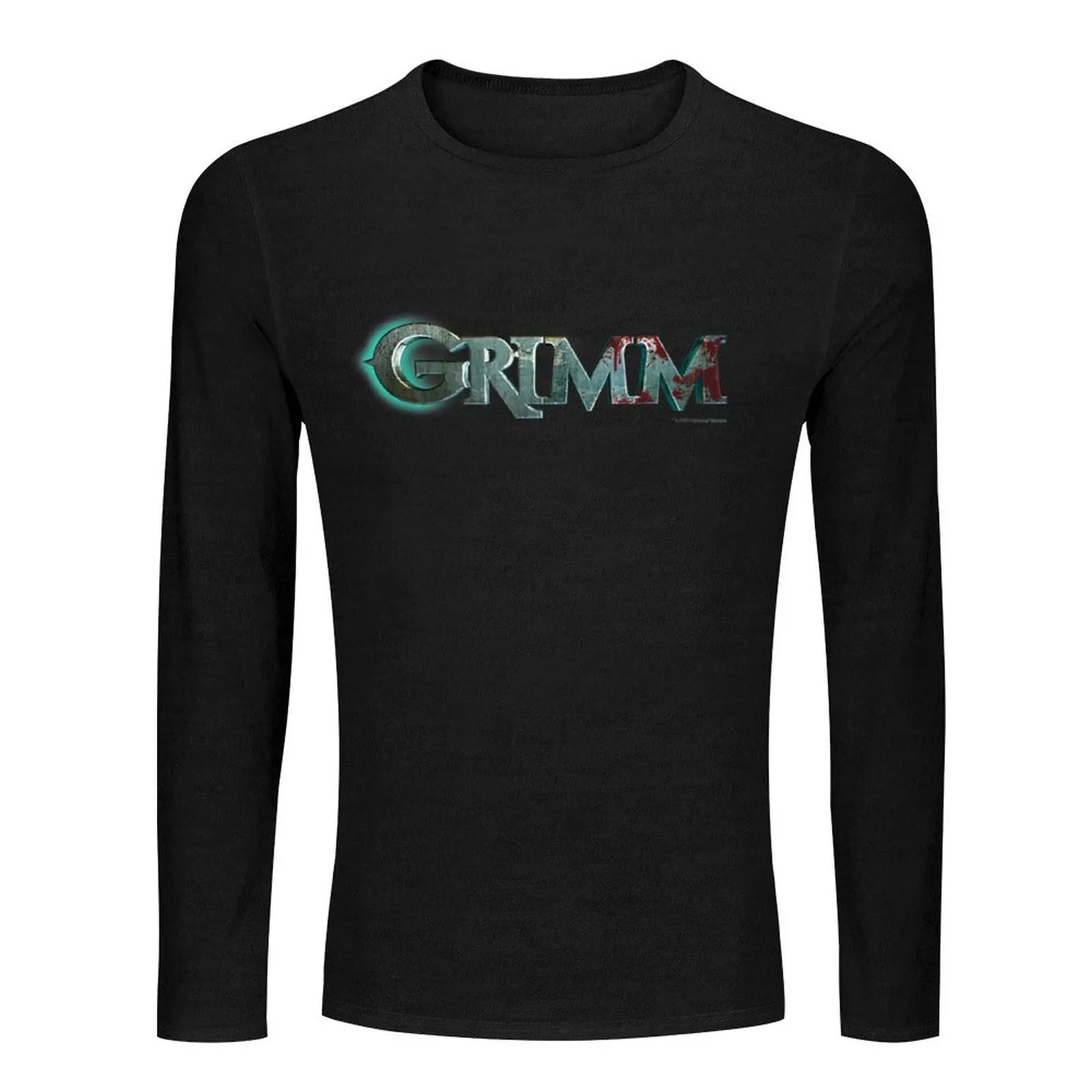 Grimm Standard Long T-Shirt anime clothes blank t shirts cute tops Men's cotton t-shirt