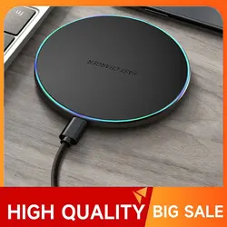 30W Wireless Charger Pad Stand for iPhone 15 14 13 12 11X8 Samsung Xiaomi Phone Chargers Induction Fast Charging Dock Station