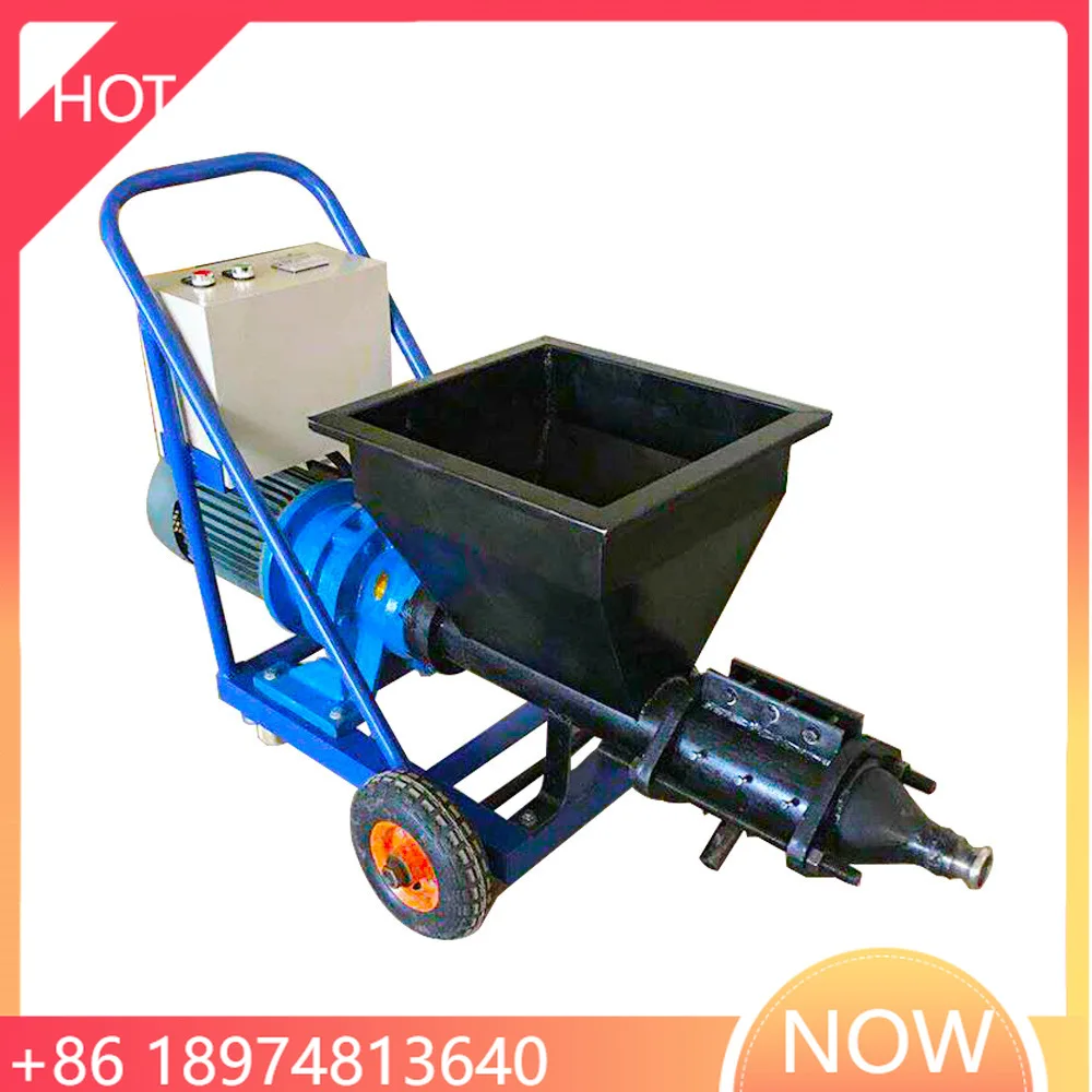 

High Pressure Shotcrete Cement Grouting Pump Machine Cement Mortar Grouting Machine Electric Jet Cement Grouting Machine