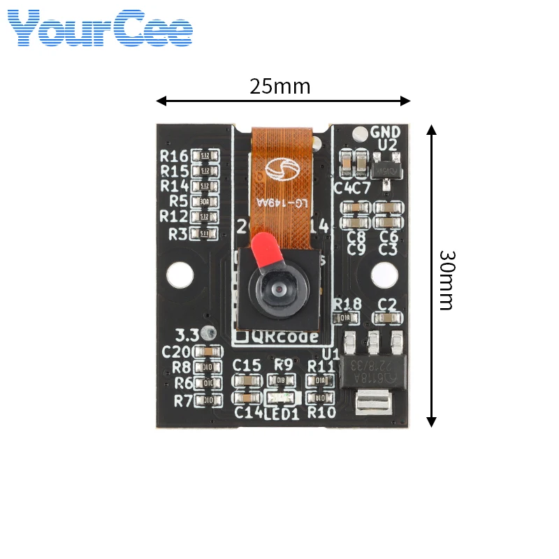 AI Vision Image Visual Recognition Human Body Recognition Detection Module with Algorithm Camera Serial Port Output 0.2-5m