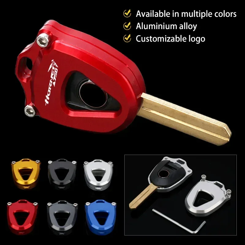 

For HONDA CB750 CB 750 Hornet 2023 CB 600 Hornet 07-13 Motorcycle CNC Key Cover Case Shell Keys Protection keychain case