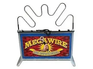 Parque de diversões carnaval desafio jogos reação interativa elétrica mini buzz fio jogo labirinto brinquedo para crianças