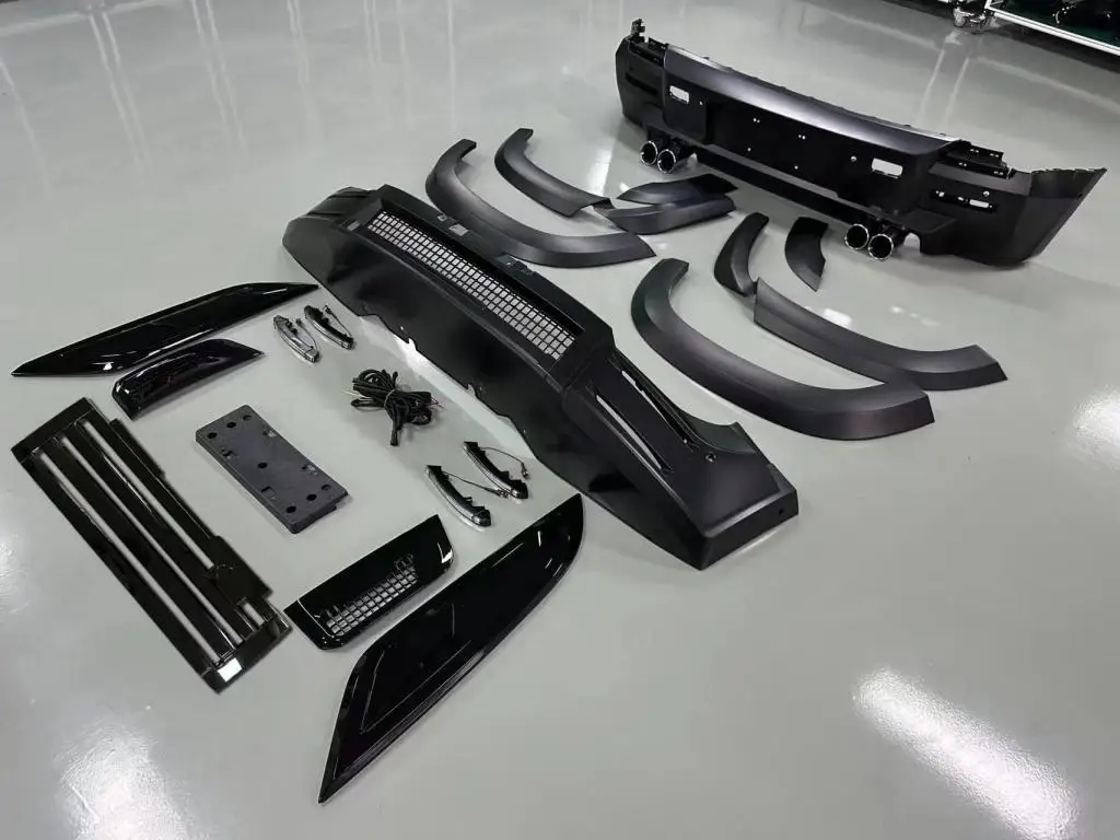 

Новая мода, автоматическое обновление, обвес автомобиля из углеродного волокна для Range Rover Defender, комплекты кузова 2020-2023