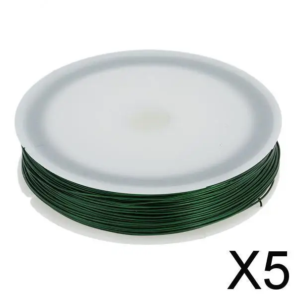 

5X 40m Iron Wire Thin Iron Line for DIY Model Making & Binding