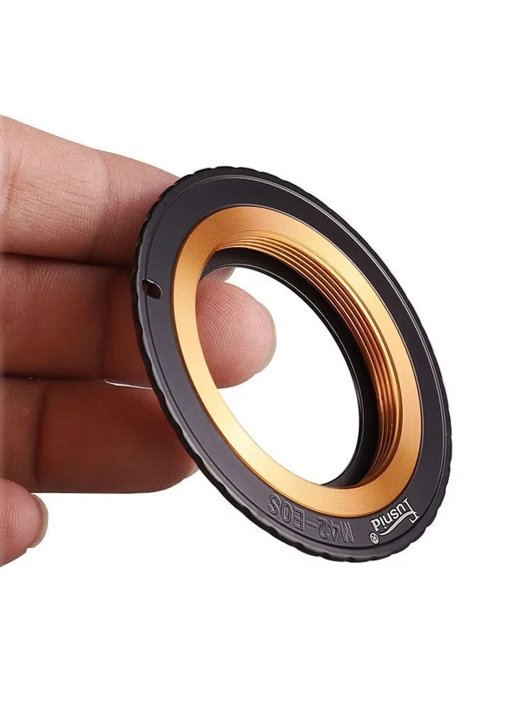 M42-E0S Electronic Chip 3 AF Confirm M42 Len to for SLR Camera Adapter Ring for Canon 5D 6D 7D II 7D 80D 70D 60D 50D 1300D 1200D