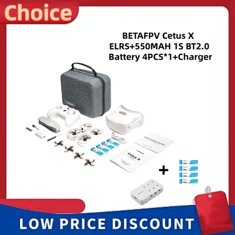 BETAFPV Cetus Pro/X Kit FPV Drone 4k Professional ELRS +Battery+6-Port Charger Mini Drone Drones con cámara Mini Drone Fpv