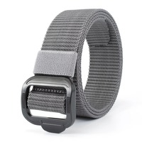 Military Tactical Belts Nylon Canvas Web Belt 3.8cm Wide Waist Belt Gifts for Men Women Work Outdoor Sports Hiking Camping