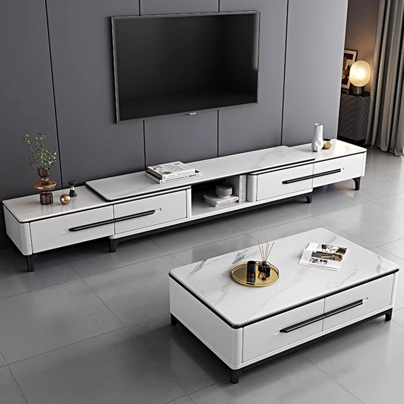 Nordic Monitor Tv Stands Living Room Console Entertainment Floor Aesthetic Tv Table Designer Salon Muebles Italian Furniture