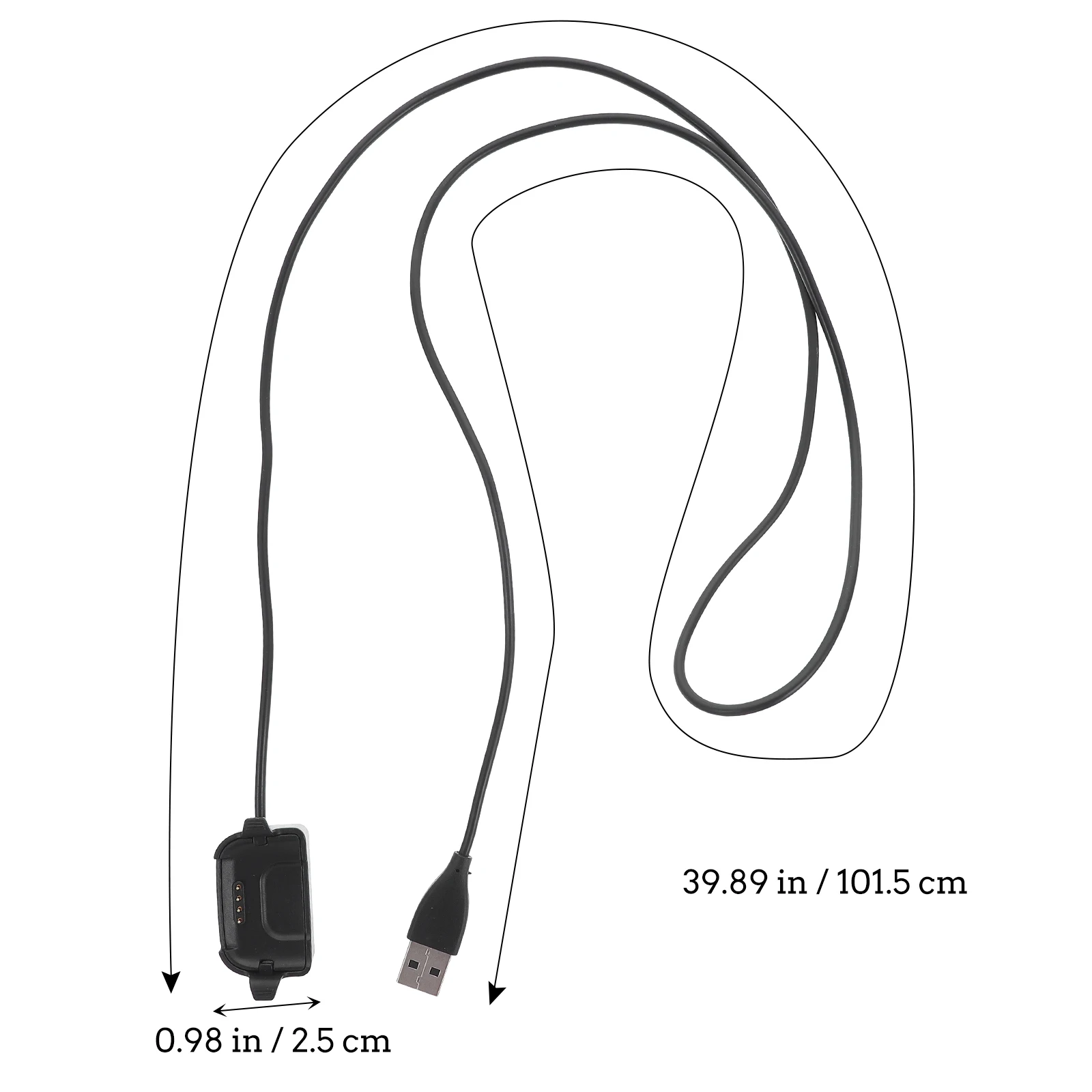 

Smart Watch Charging Cable USB Replacement Cords Durable Wrist Supplies Travel Business Use Stable PC
