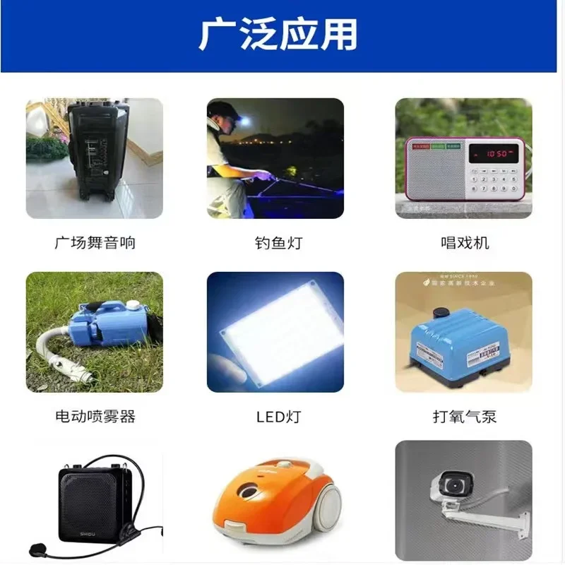 3.7V 1S1P 18650 batterie au Lithium 3000mah 3500mAh pêche lumière LED haut-parleur Bluetooth 4.2V Batteries de bricolage d'urgence