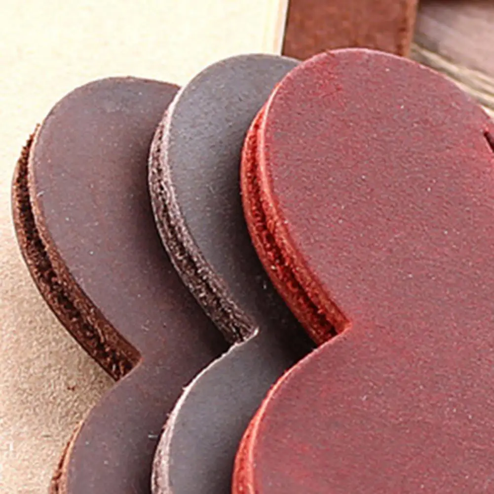 Hart Bladwijzer Creatieve Vorm 3 Kleuren Faux Lederen Plakboek Bladwijzer Liefde Hart Bladwijzer Briefpapier Kantoorbenodigdheden