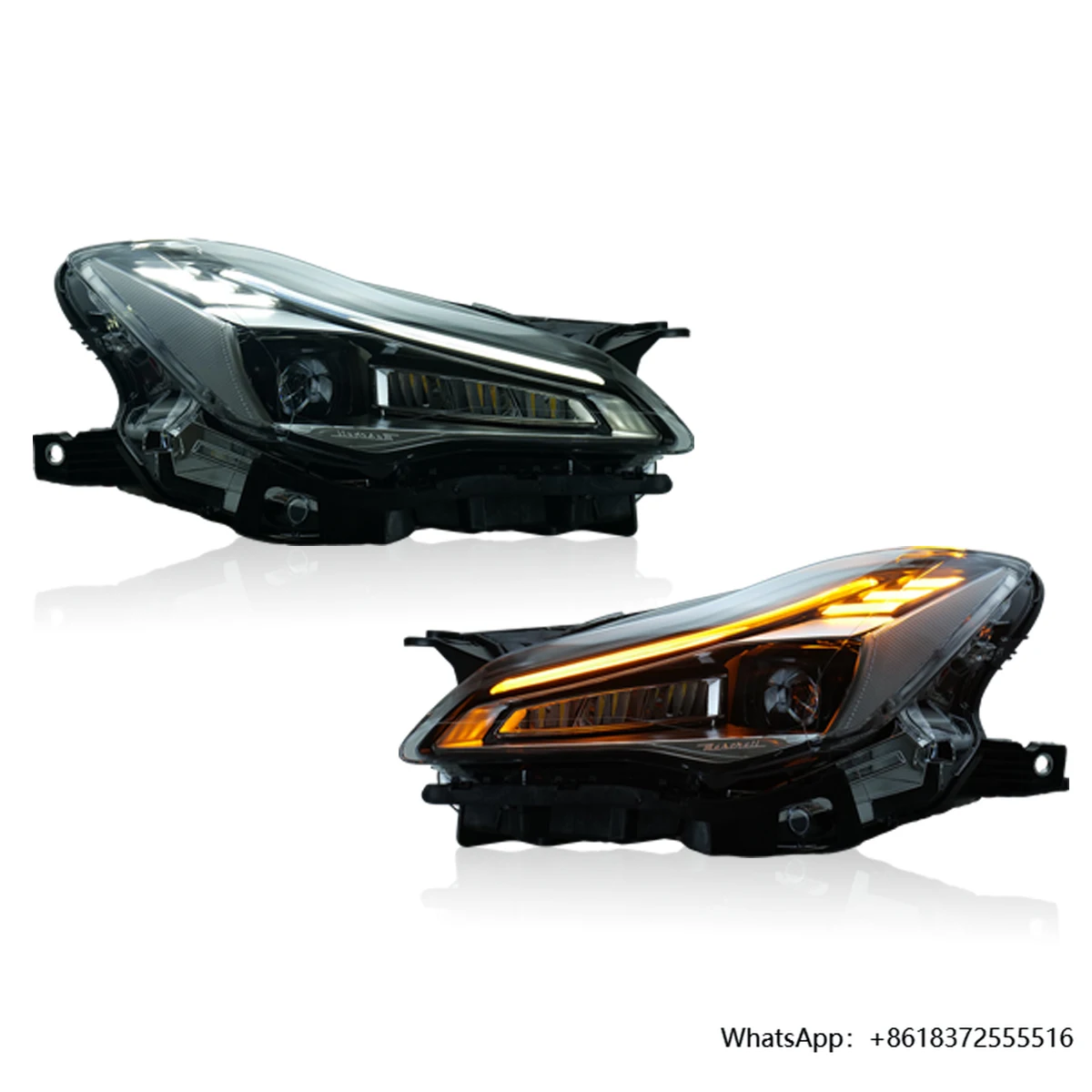 

daOld Headlights Upgraded with New 2022 LED Headlights for Maserati Ghibli Headlight 2013 2014 2015 2016 2017 2018 2019 2020 202