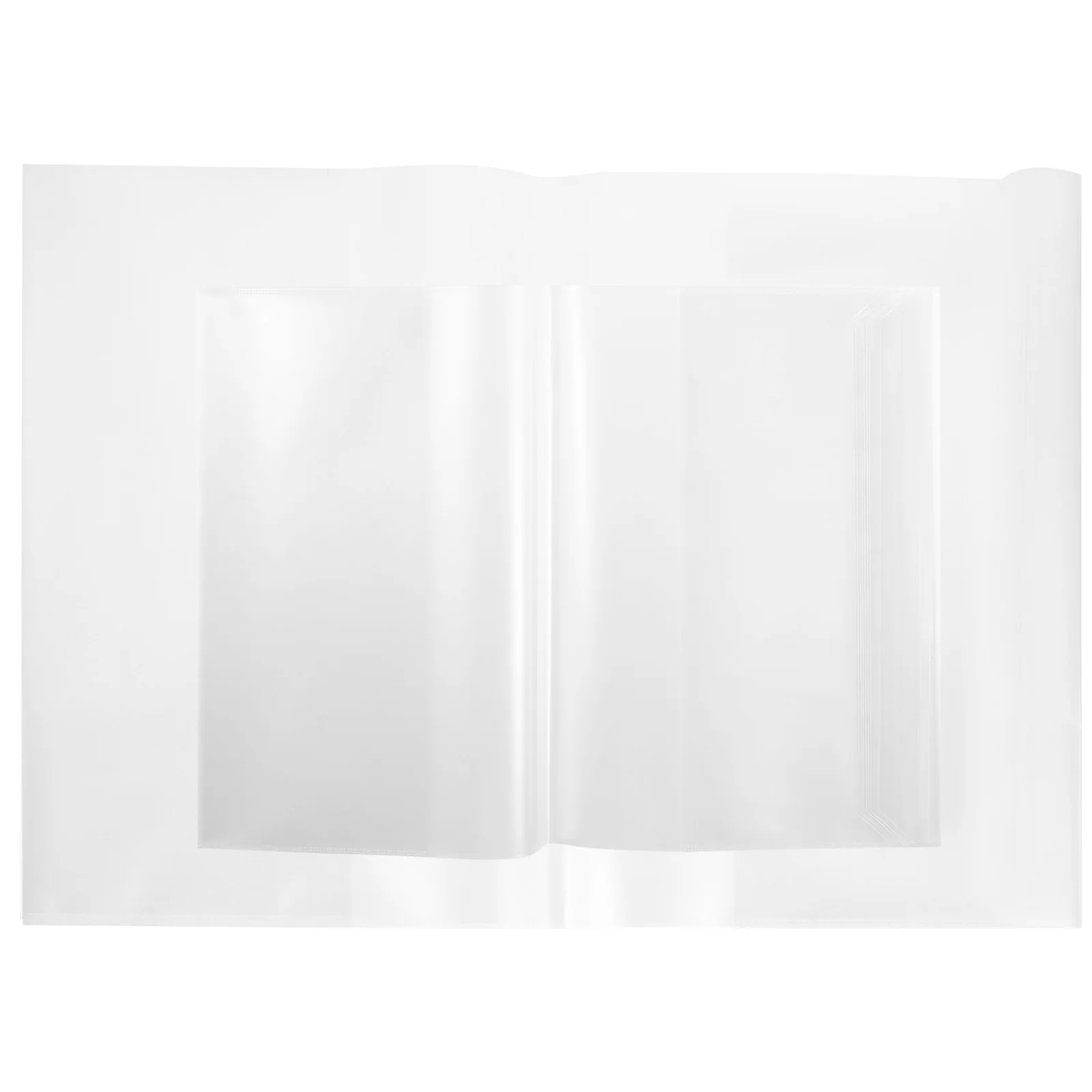 20 Pcs copertina per Notebook trasparente A5 Account The Scrapbook Protector Pp Notepad alunni