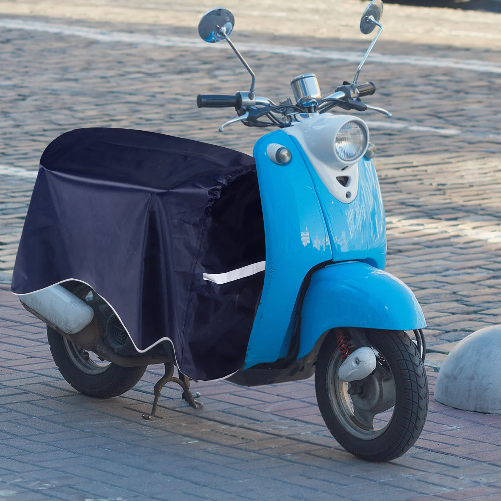 

Waterproof Scooter Seat Cover Heavy Duty Oxford Cloth Rear Seat Rain Protection for Electric Vehicles