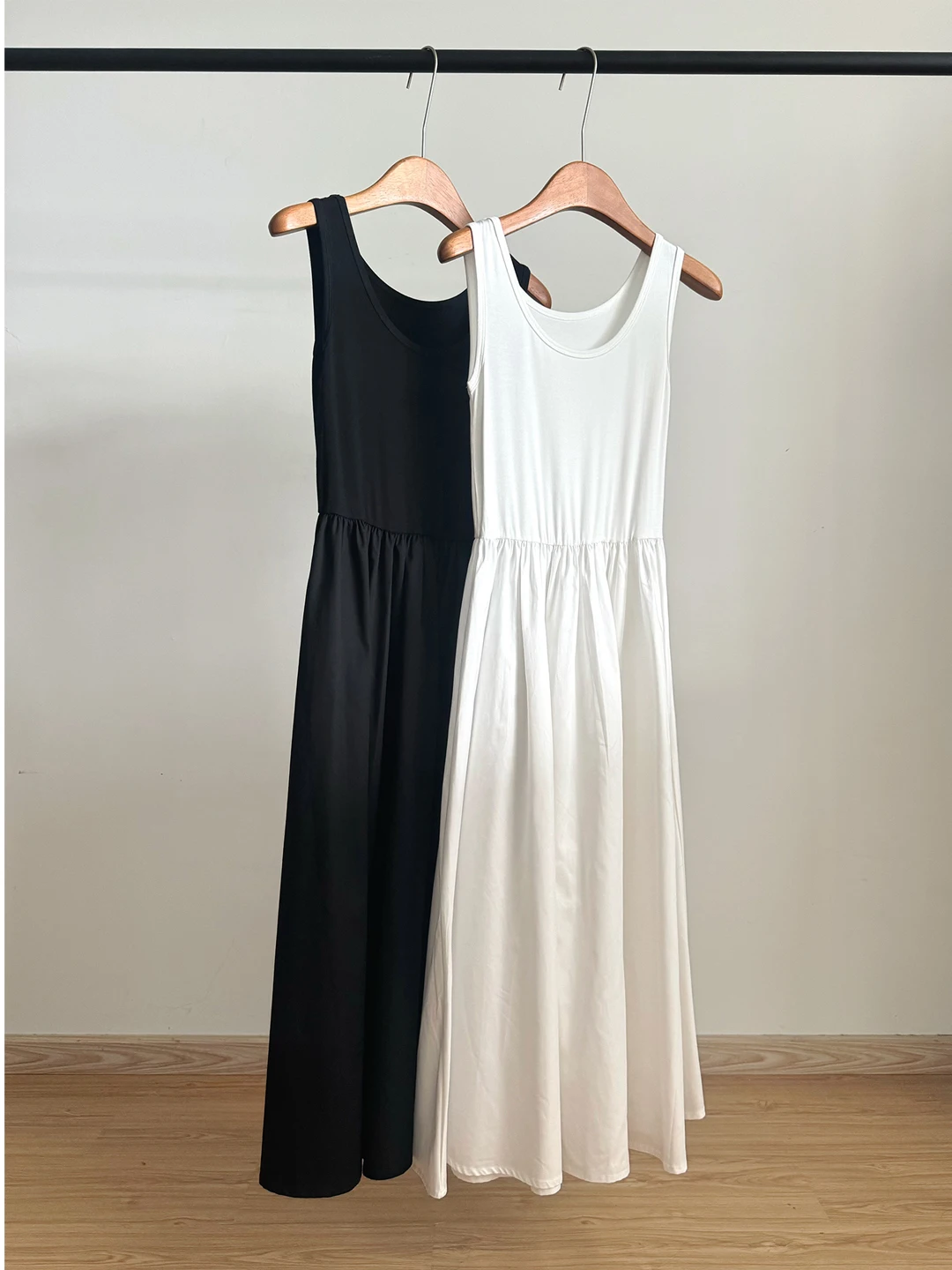 vestido-largo-de-verano-elastico-sin-tirantes-estilo-ballet-corte-ajustado-version-h-de-algodon-con-cuello-redondo-para-mujer