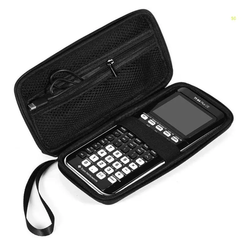 ل TI-83 TI-84 الرسوم البيانية حاسبة تحمل تخزين حقيبة السفر الحقيبة دروبشيبينغ