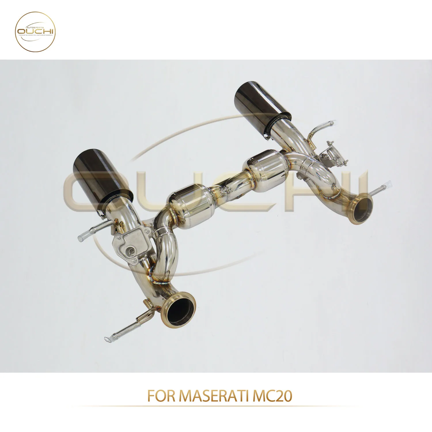 

Valved Catback Exhaust for Maserati MC20 Stainless Steel Aggressive Sound in Sport Mode