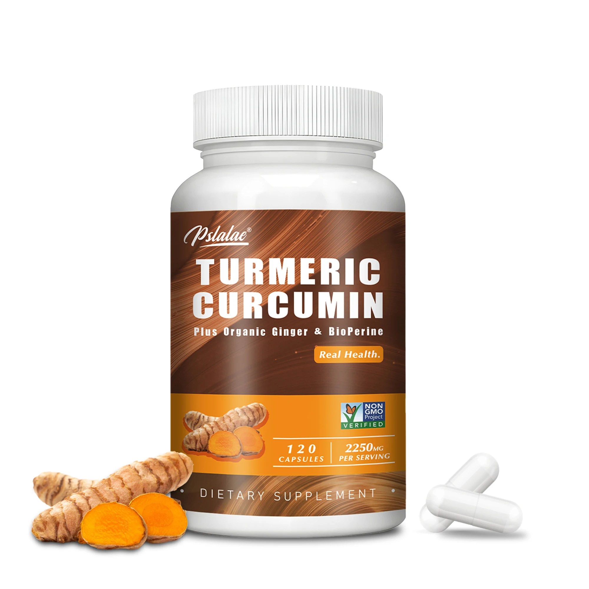 Turmeric Curcumin - with Black Pepper - Helps Improve Joint Comfort and Mobility, Antioxidant & Immune System Support