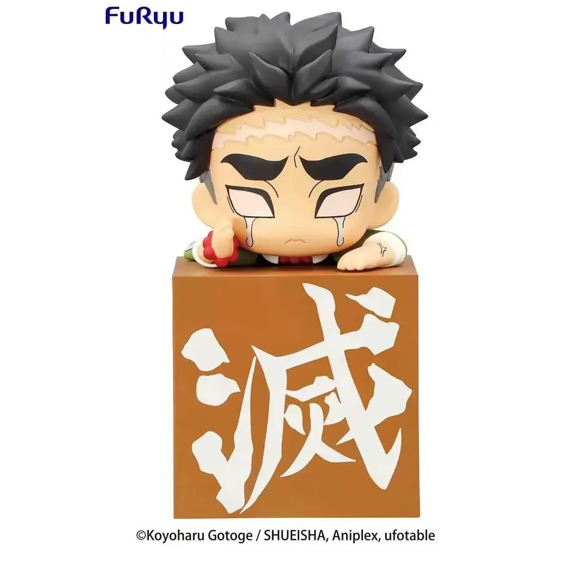 Figura de ação Kanroji Demon Slayer, Mitsuri Tomioka Giyuu, Rengoku Get Up Series, brinquedos genuínos modelo Q Version