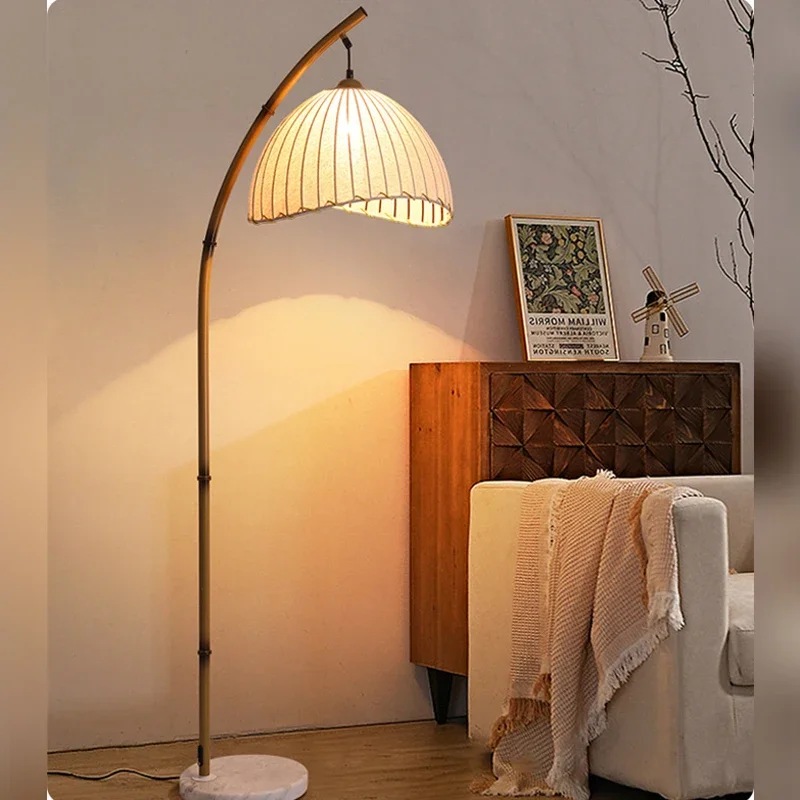 

ABEL Nordic Floor Lamp Modern Family Iiving Room Bedroom Homestay Creativity LED Decorative Standing Light