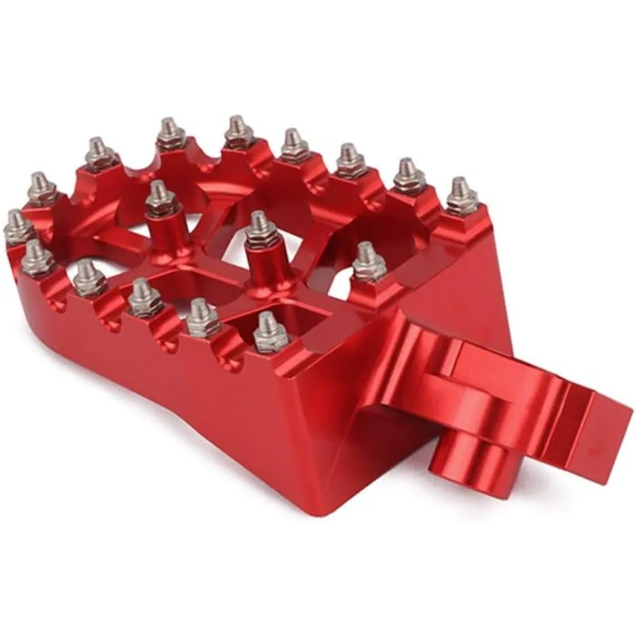 Pedane CNC Pedane Pedali per Z50R 8099 XR50R 0103 XR70R 9703 XR80R XR100R 8503 CRF80F CRF100F 0513 Moto Rosso Du
