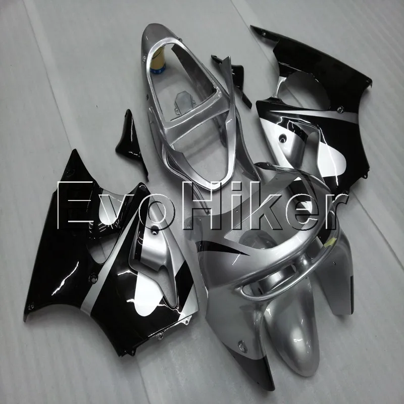 

Full fairing kits for ZX6R 1998 1999 silver ZX-6R 98 99 ABS motorcycle panels Body Kit