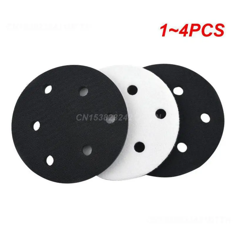 

1~4PCS Tray Pad Sturdy 125mm Grinding Disc Pad Sandpaper Pad Buffer Pad Of Grinder Easy To Clean Pneumatic Grinding Pad Durable