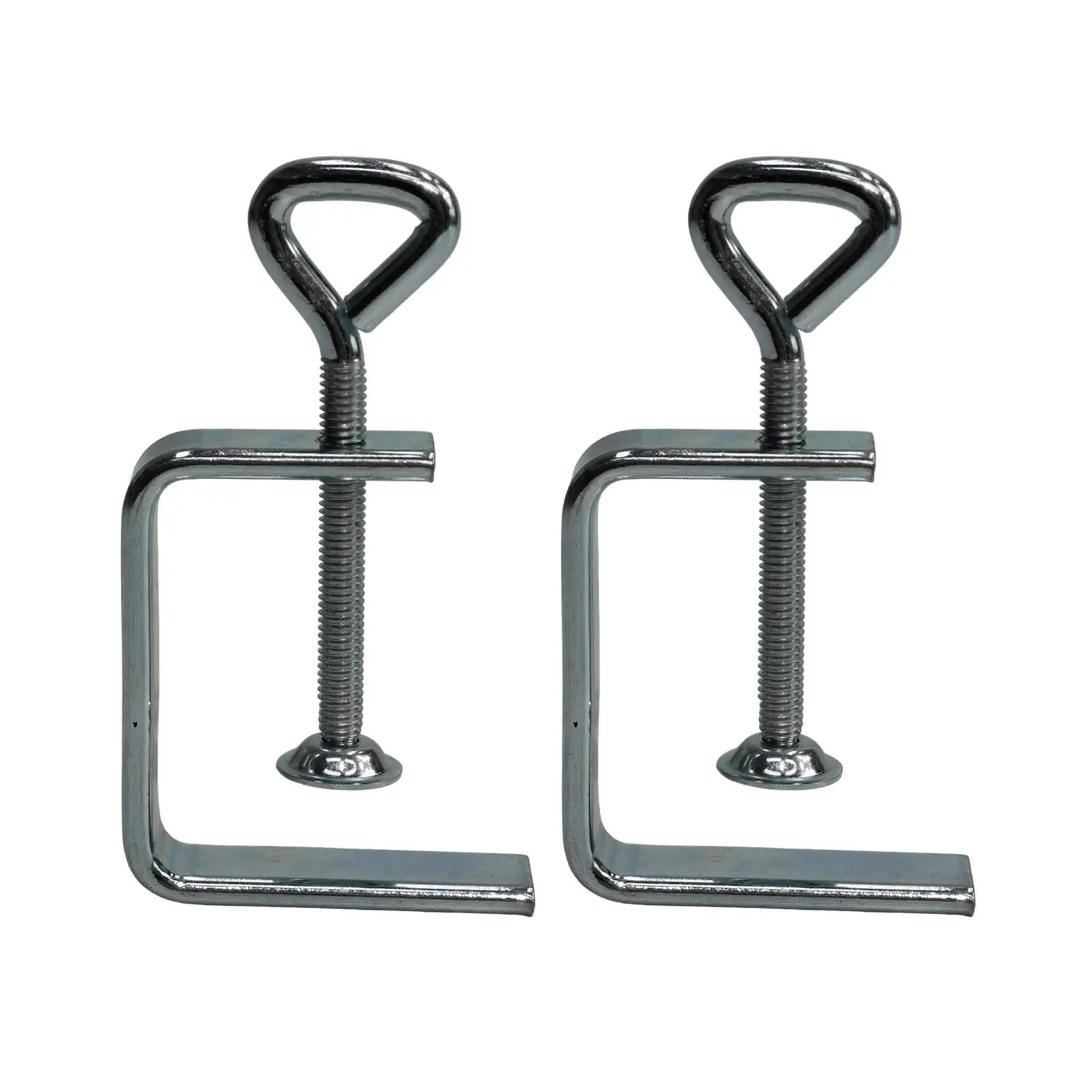 2 Pieces C Clamp with Wide Jaw Openings Tiger Clamp for Mounting Construction Welding Crafts Household Desktop Carpentry