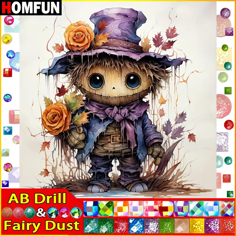 HOMFUN Fairy Dust AB Full diamond Painting 