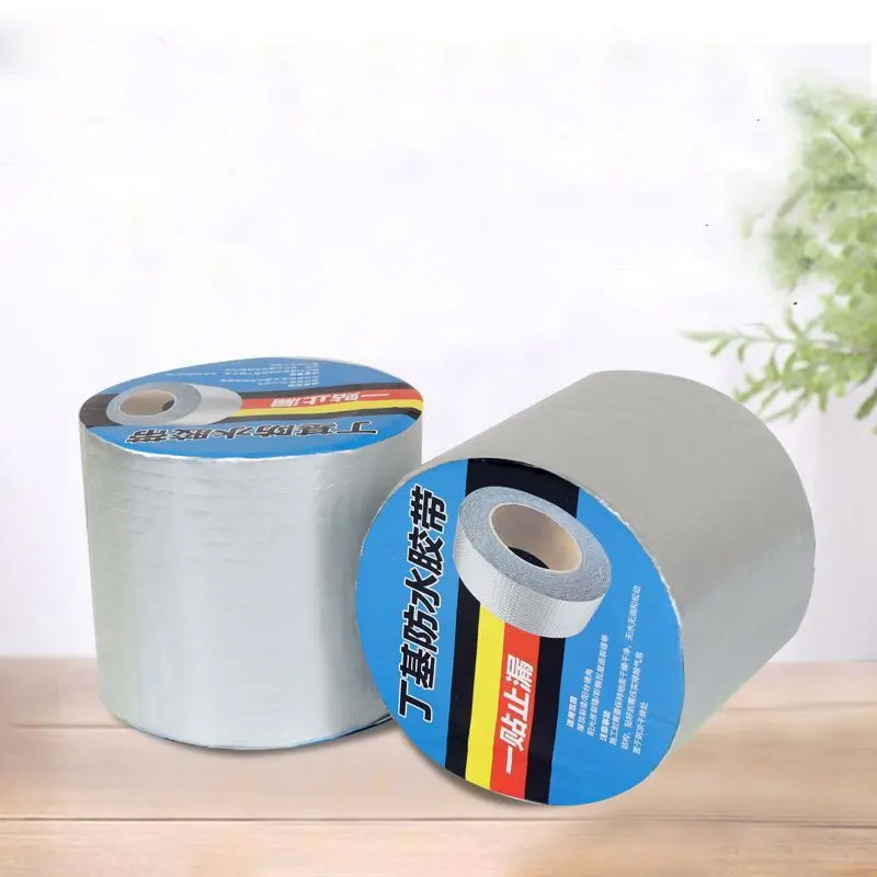 Pita Butyl Tahan Air untuk Penyegelan dan Perbaikan Kebocoran Membran Butyl Perekat Sendiri Membran Penyegelan Atap Perekat Sendiri