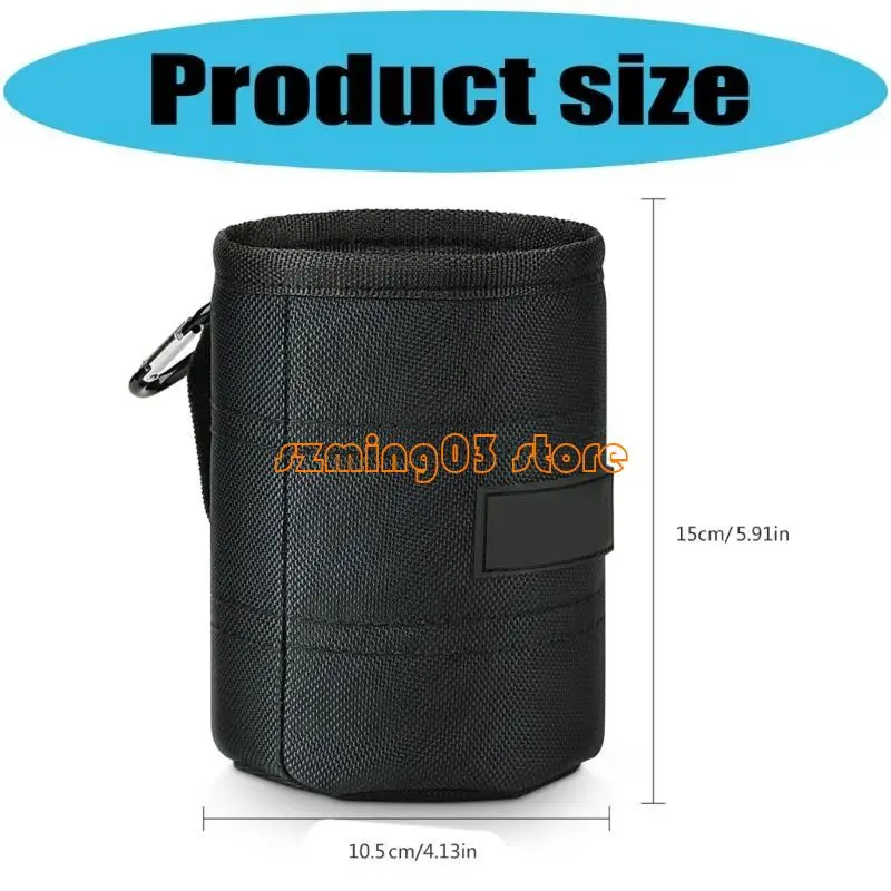 Bolsa ferramentas H9EC para trabalho ao ar livre com material resistente lágrima Layout bolso múltiplo