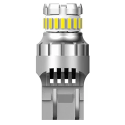 Samochód T20 7440 W21W LED Canbus światła cofania W21/5W 7443 żarówka LED Turn Turn światła sygnalizacyjne 6500K Super jasny ogon