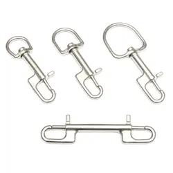 Swivel Eye Carabiner Bolt Dive Buckle Tech Diving Marine Gear Accessories
