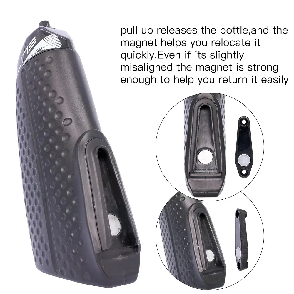 Bicycle Water Bottle, Hands-Free Mounted Hydration  Profile Design Fc35 elite magnetic  aero Squeeze Fitness Cycling