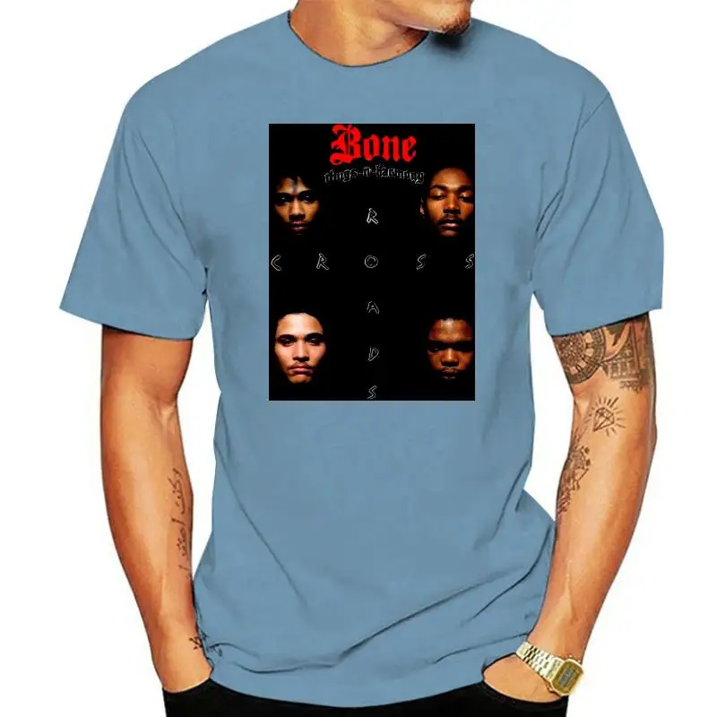 Authentic Bone Thugs - N - Harmony Crossroads #2 Slim - Fit T Shirt S - 2xl New Men Summer Looses Kawaii