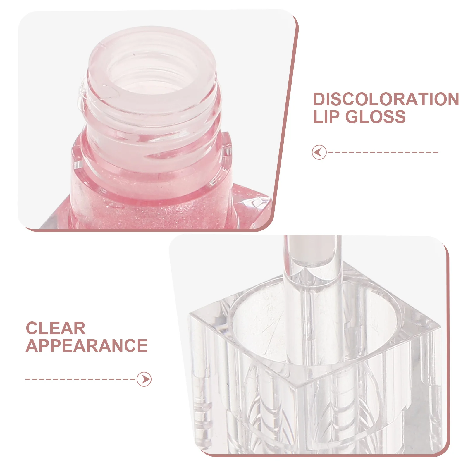 色が変わるリップオイル グリッター入り 高光沢仕上げ ベタつかない 保湿効果のある色付きリップグロス 女性用