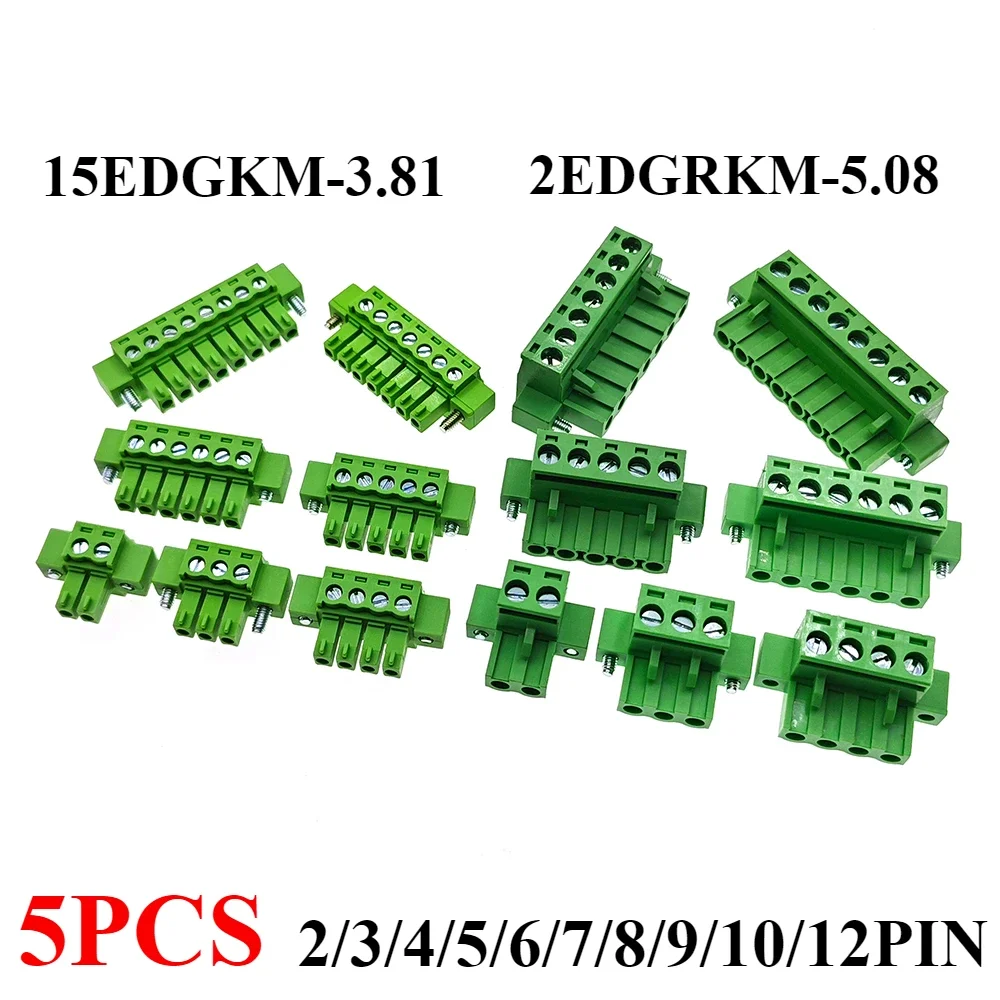 5PCS Pitch 3.81Mm 5…