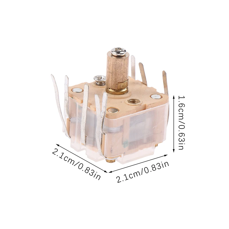 New 1Pcs Switch CBM-443BF-1AB4/088AM+FM Radio Thin Film Variable Capacitor 270P Double +20Pfm Accessories