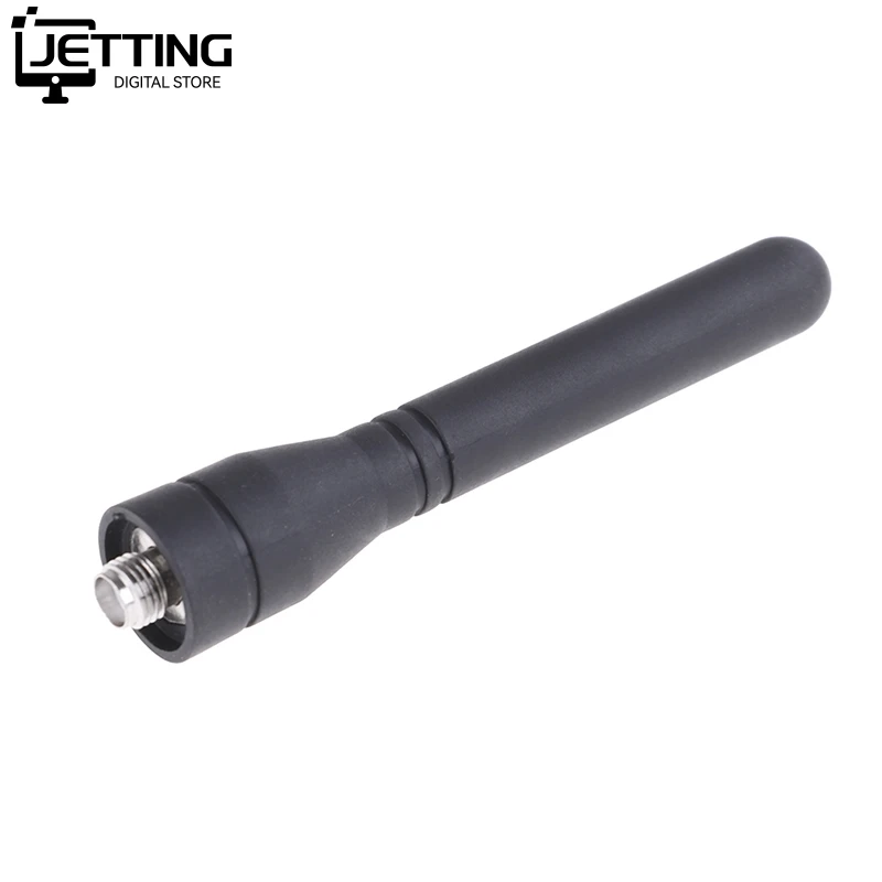 짧은 소프트 SMA-F 안테나 교체용 UHF, BAOFENG UV5R 888S 워키토키 부품, 7.5cm 강한 신호 안테나, 400-470MHz 