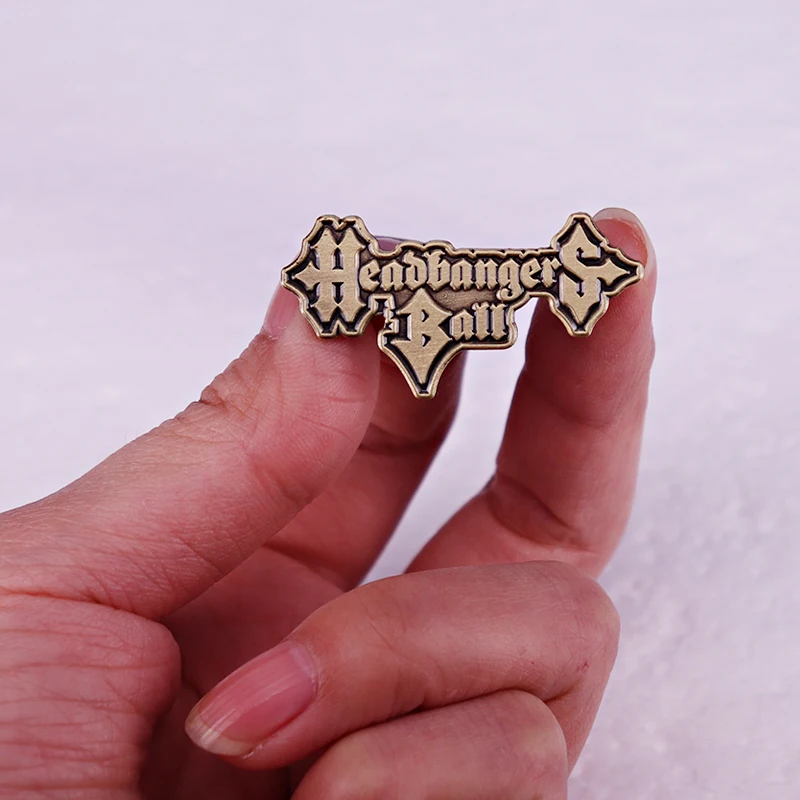Headbangers Ball Music Television Program Enamel Pin Backpack Hat Bag Decorate Badges Boutique Medal Gift