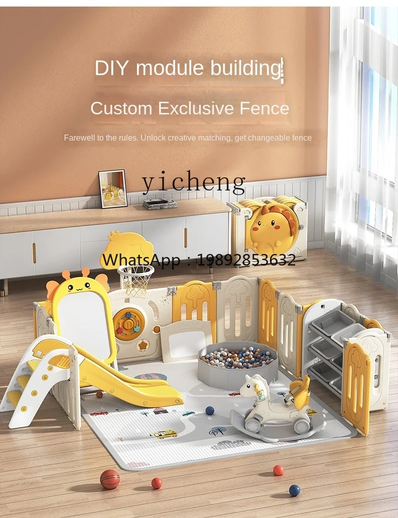 

ZZ Children's Floor Baby Indoor Home Park Children's Floor Safety Crawling Mat Baby Fence