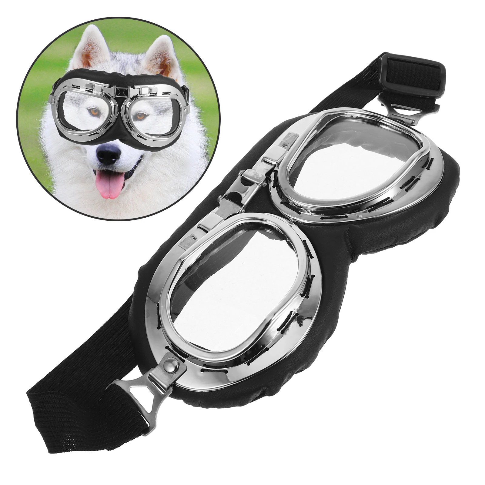 

Oversized Dog Sunglasses Protective Eye Glasses Lightweight Durable Funny Photo Props Party Decor For Cats Dogs Comfortable Safe