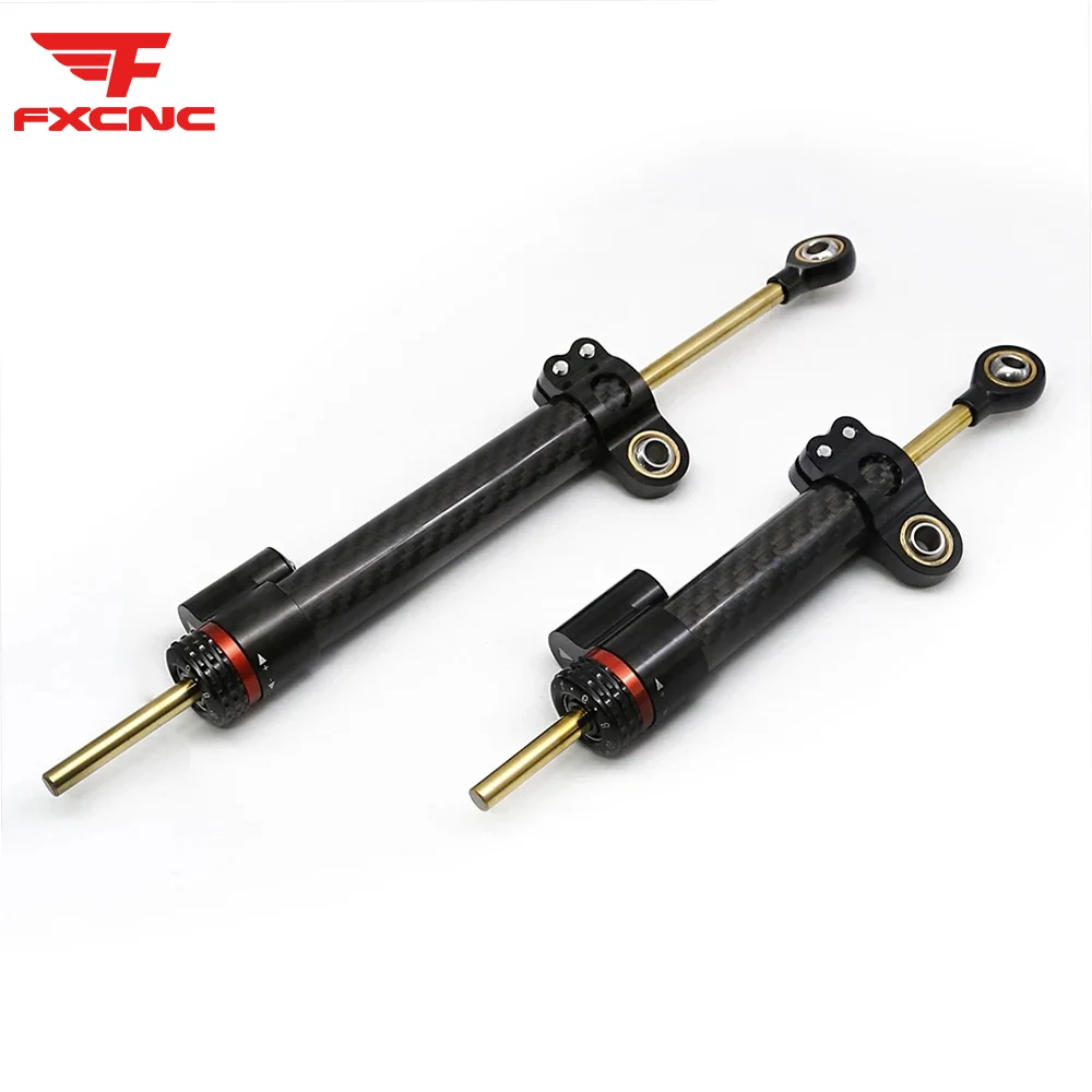 

255mm 345mm Universal Motorcycle Adjustable Steering Damper Stabilizer For Yamaha MT10 MT-07 MT09 ZX6R YZF R6 CBR650R CB1000R